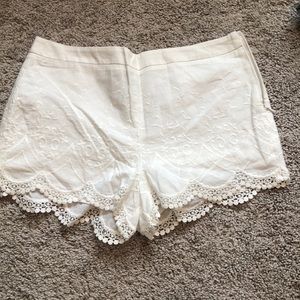Super cute embroidered shorts